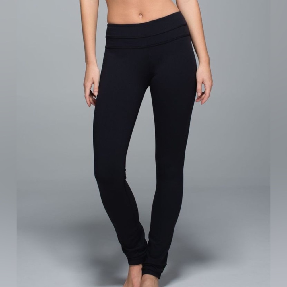 Lululemon skinny groove pants size 4